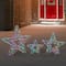 LED Color Changing Stars Outdoor Christmas Décor Set